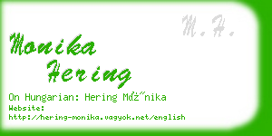 monika hering business card